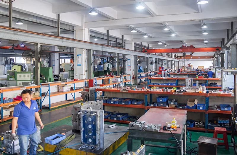Arktech injection mold manufacturing workshop in China