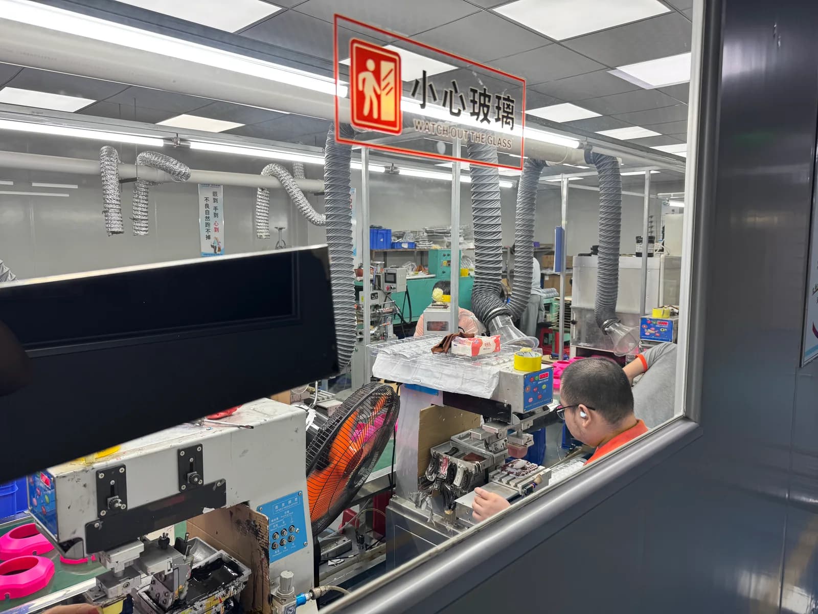 Secondary operations and pad printing for injection molded plastic parts