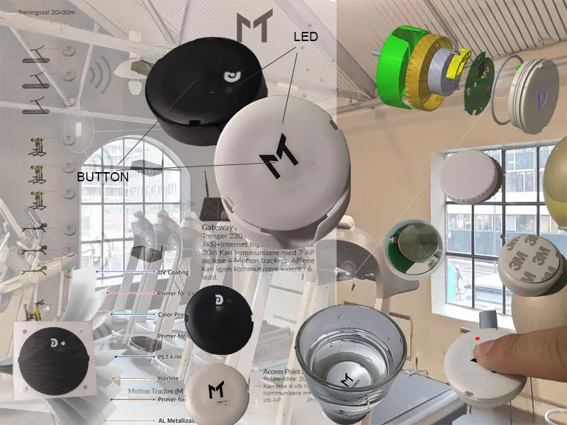 Smart home IoT housing project with molded enclosure components and assembly evidence