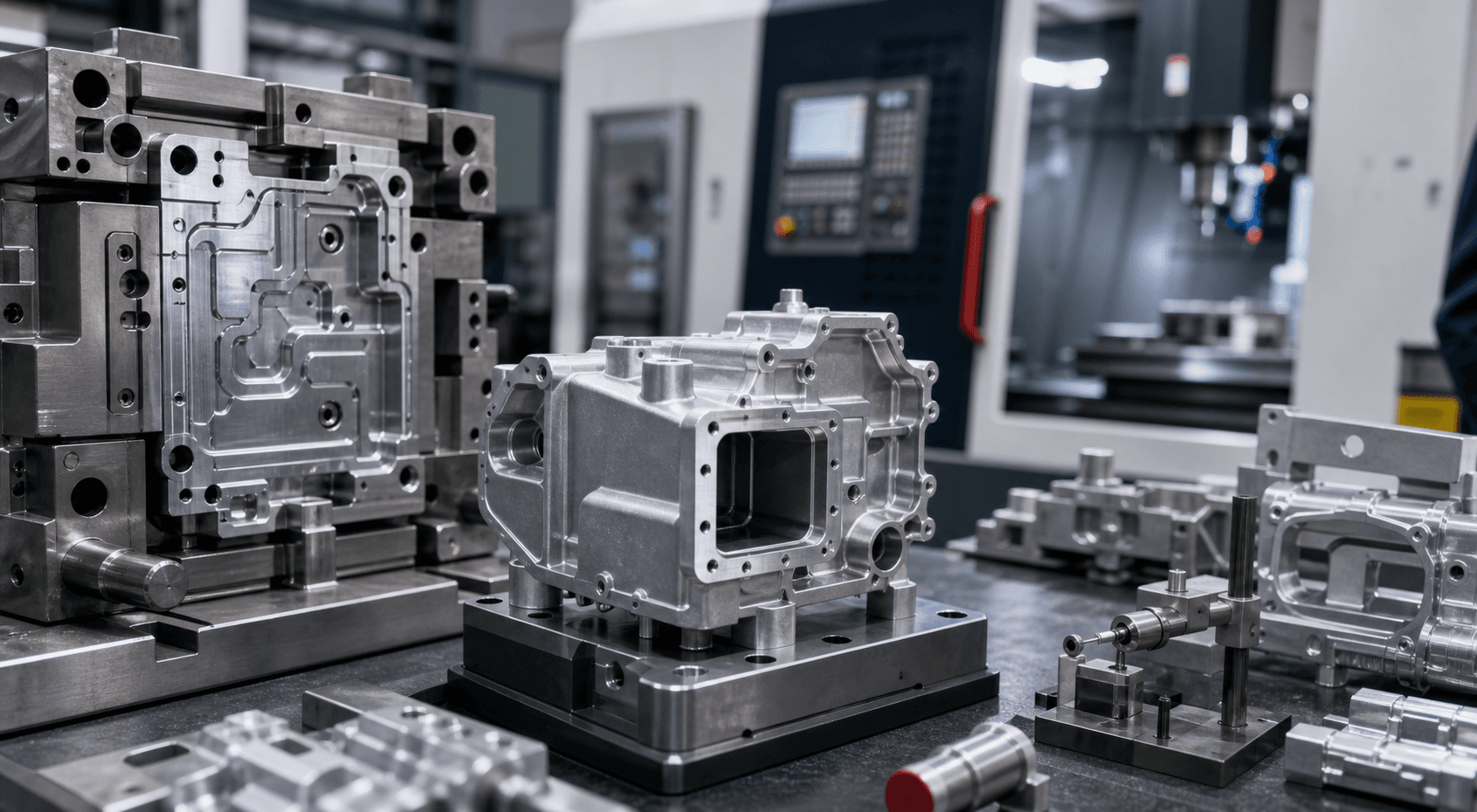 CNC Metal Parts for OEM manufacturing and RFQ review by Arktech Mold