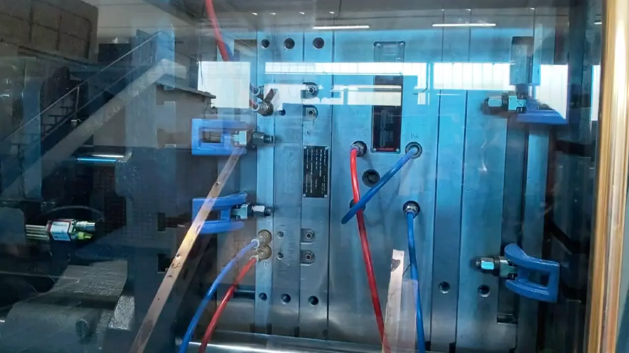 Plastic injection molding production line for OEM molded components
