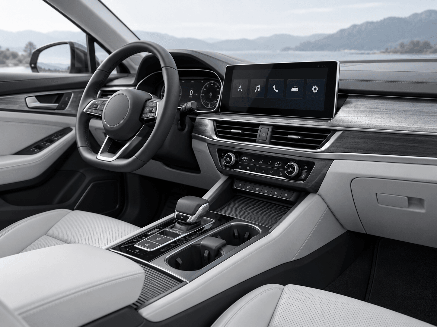 Automotive interior controls and molded components